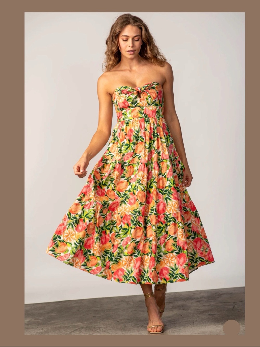 Lavender Brown Tessa Dress Size M NWT!